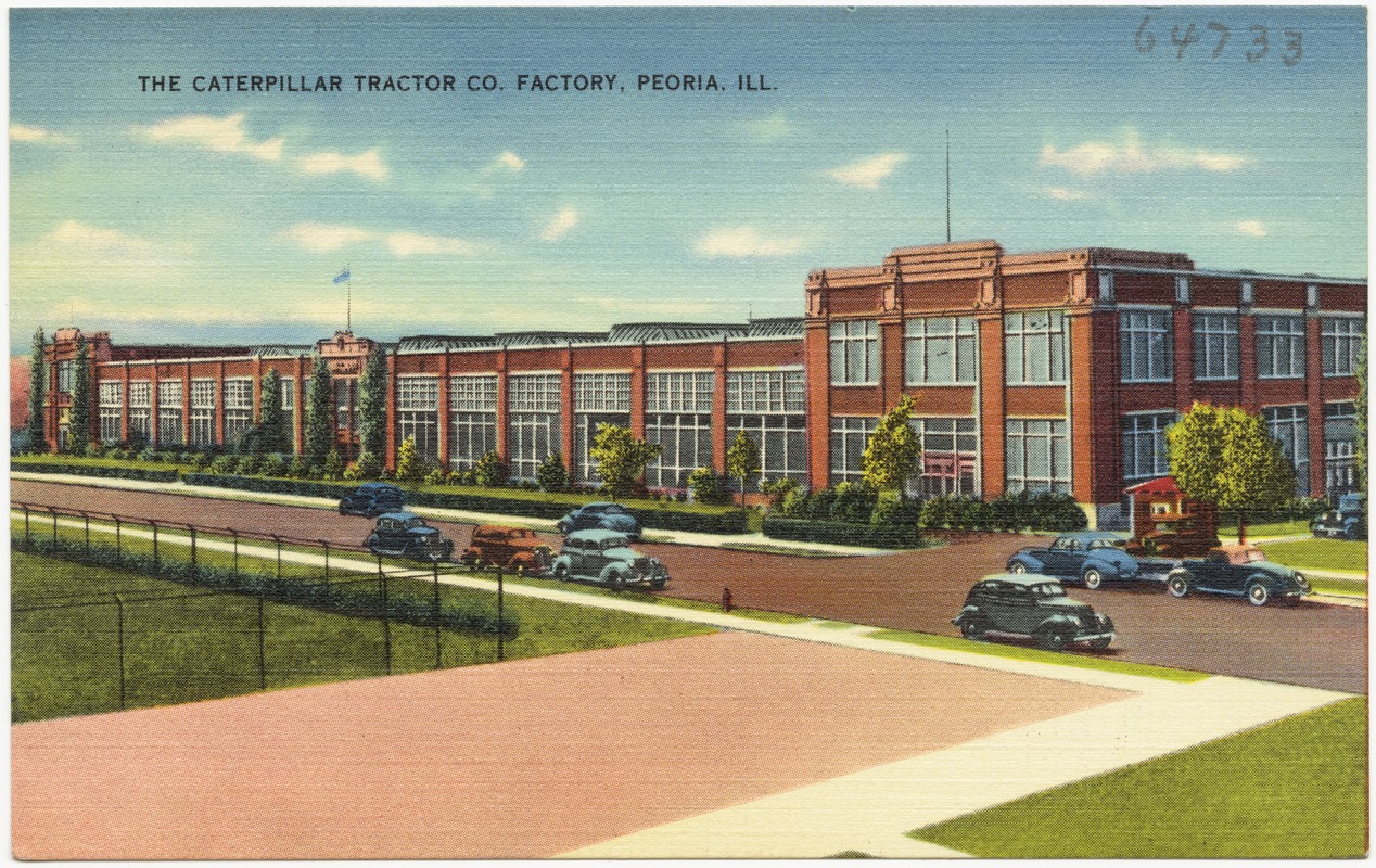 The Caterpillar Tractor Co. Factory, Peoria, Ill. Digital Commonwealth