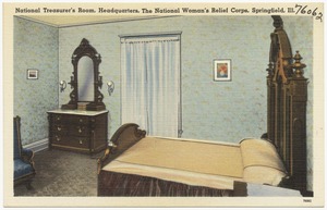 National Treasurer's room, headquarters, the National Woman's Relief Corps, Springfield, Ill.