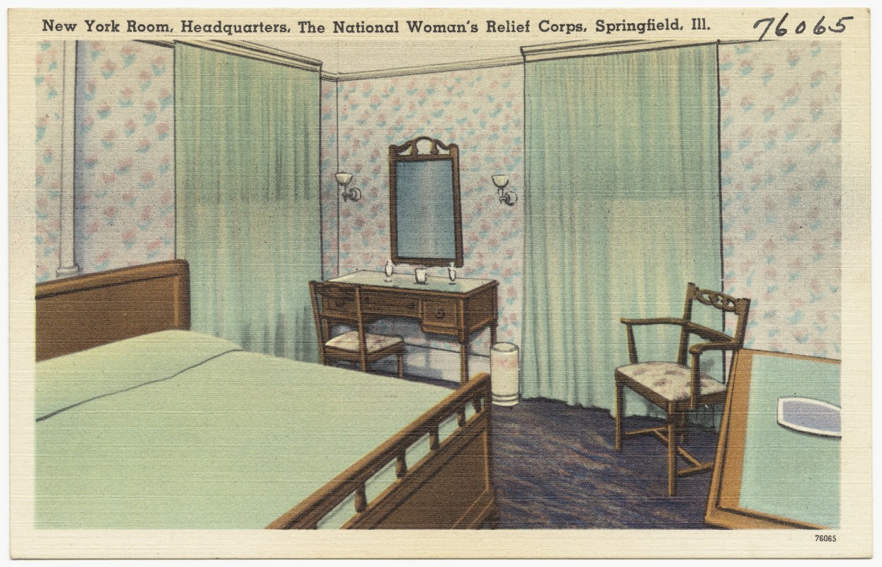 New York Room, headquarters, the National Woman's Relief Corps, Springfield, Ill.
