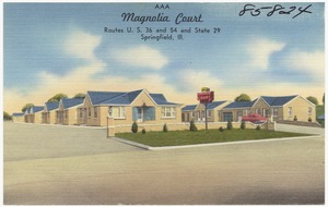 Magnolia Court, Routes U. S. 36 and 54 and State 29, Springfield, Ill.