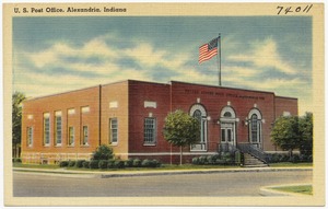U. S. Post Office, Alexandria, Indiana