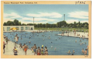 Donner Municipal Pool, Columbus, Ind.