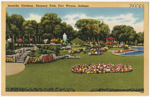 Jaenicke Gardens, Swinney Park, Fort Wayne, Indiana