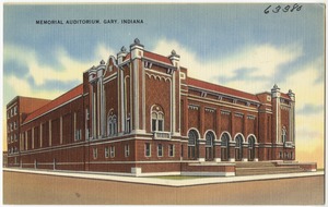 Memorial Auditorium, Gary, Indiana