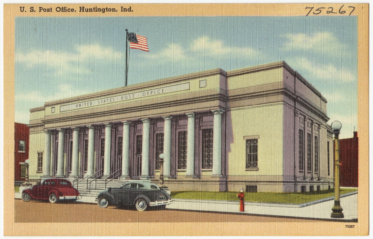 U. .S. Post Office, Huntington, Ind.
