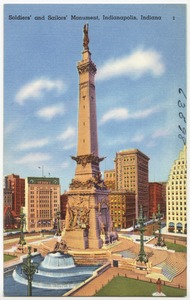 Soldiers' and Sailors' Monument, Indianapolis, Indiana