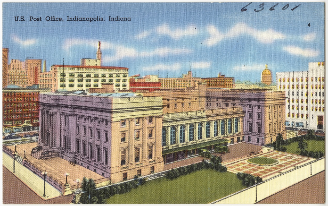 U. .S. Post Office, Indianapolis, Indiana