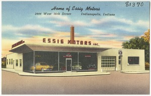 Home of Essig Motors, 2444 West 16th Street, Indianapolis, Indiana