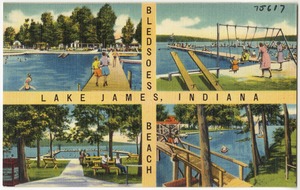 Lake James, Indiana, Bledsoes Beach