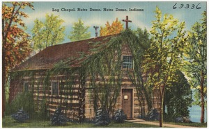 Log chapel, Notre Dame, Notre Dame, Indiana
