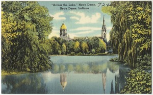 "Across the Lake," Notre Dame, Notre Dame, Indiana