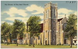 Our dream, a fine new church
