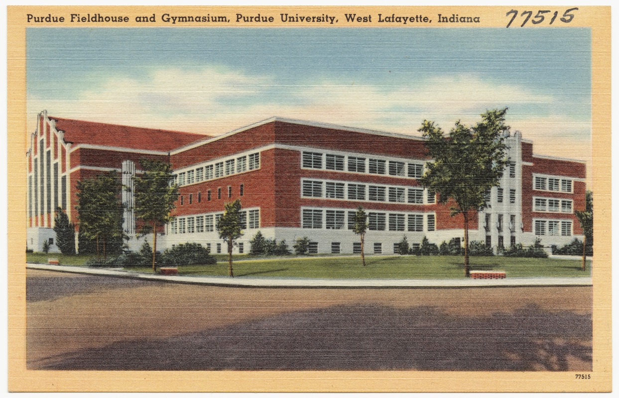 Purdue fieldhouse and gymnasium, Purdue University, West Lafayette, Indiana
