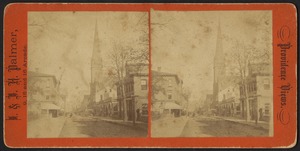 Looking down Westminster Street in Providence, R.I.