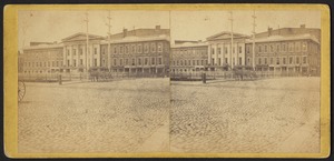 Commercial building containing Joseph Knowles Printing Office, a book manufacturing company, and other businesses