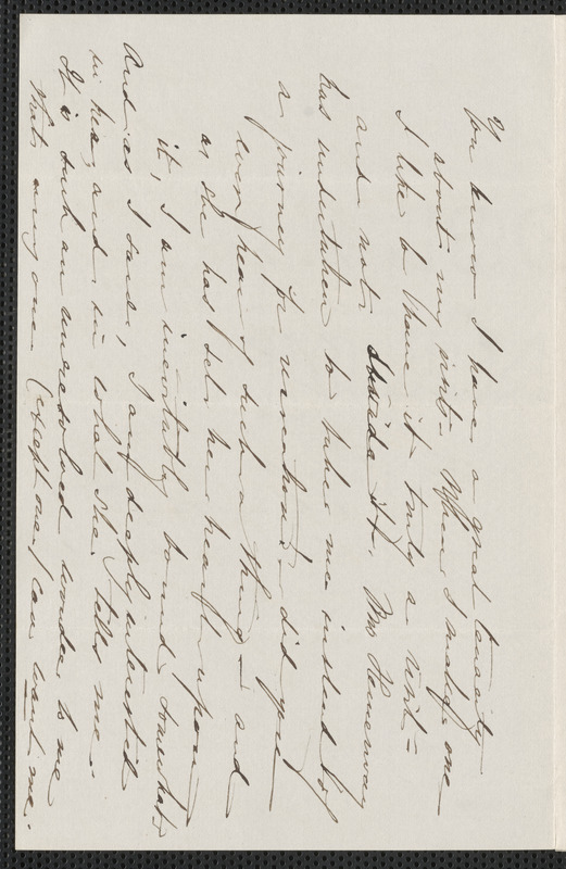 Sophia Hawthorne autograph letter signed to Annie Adams Fields, 2 January 1865