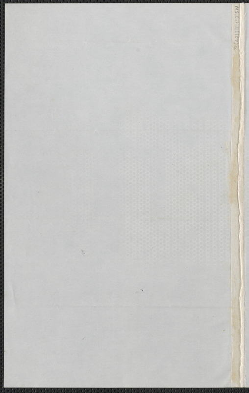 Sophia Hawthorne autograph note signed to James Thomas Fields, [Concord], 12 August 1866