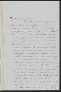 Sophia Hawthorne autograph letter signed to Jamse Thomas Fields, [Concord], 16 June 1867
