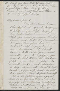 Sophia Hawthorne autograph letter signed to James Thomas Fields, Concord, 4 August 1867
