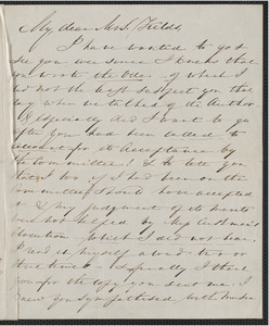 Elizabeth Palmer Peabody autograph letter signed to Annie Adams Fields, 24 [December 1863]