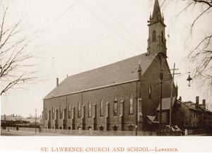 St. Lawrence Church and School, Lawrence