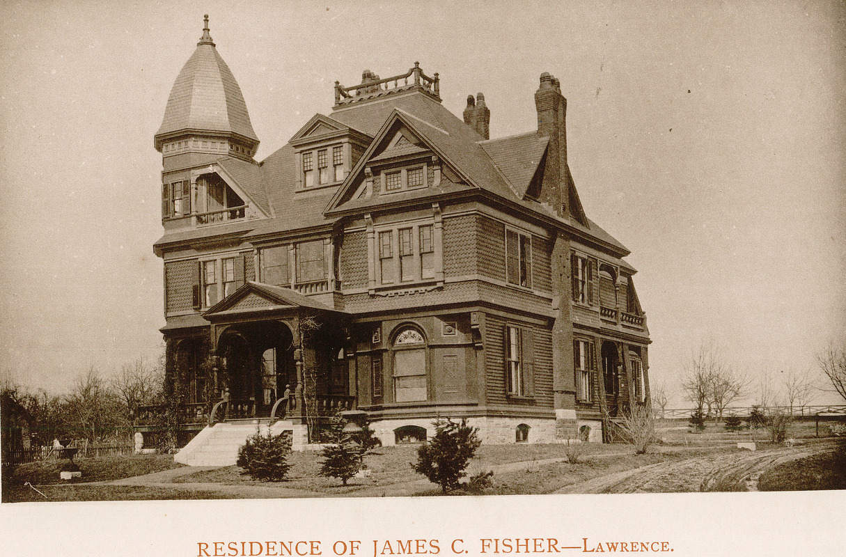Residence of James C. Fisher, Lawrence