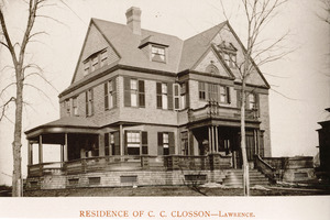 Residence of C.C. Closson, Lawrence
