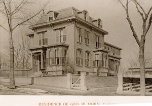 Residence of Geo. W. Horn, Lawrence