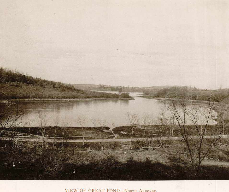 View of Great Pond, North Andover Digital Commonwealth