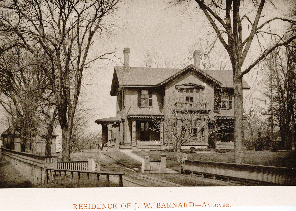Residence of J.W. Barnard, Andover