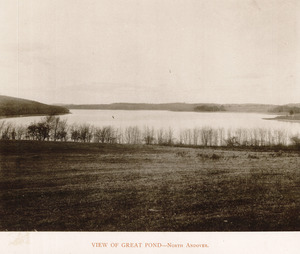 View of Great Pond, North Andover
