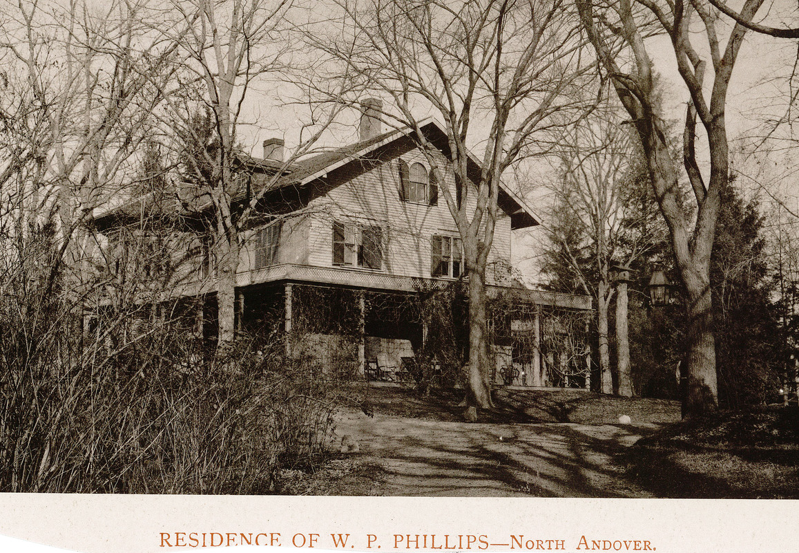 Residence of W.P. Phillips, North Andover