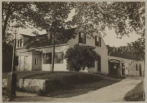 Boston, Massachusetts. West Roxbury. Old Colburn House, Centre St. The second oldest house in West Roxbury