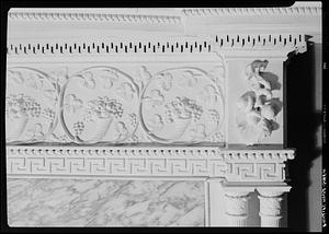 Stephen Phillips House, Salem, mantel detail