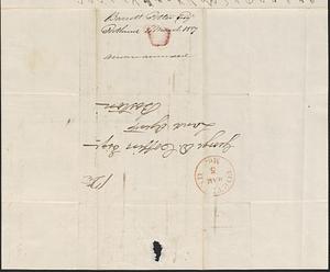 Barrett Potter to George Coffin, 4 March 1837