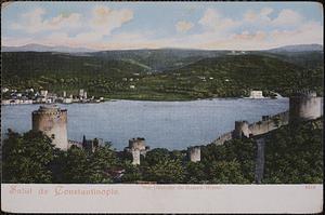 Salut de Constantinople. Vue générale de Rumeli Hissar