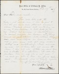 Letter from John D. Long to Zadoc Long and Julia D. Long, February 19, 1867