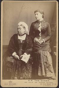 H. M. the Queen and H. R. H. the Princess Beatrice