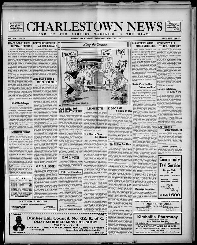 The Charlestown News - Digital Commonwealth