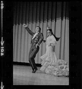 Jose Greco Flamenco dance troop at Nock Middle School