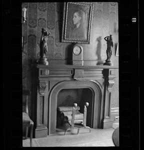 Interior, unidentified house, Boston, Massachusetts
