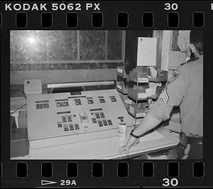 Control room, Salem Jail