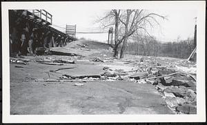 Damaged Main Street bridge