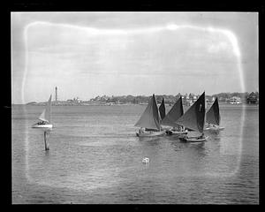 Frostbite yachts, race in zero weather