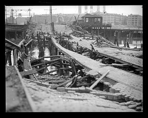 Damage after an unidentified accident or disaster