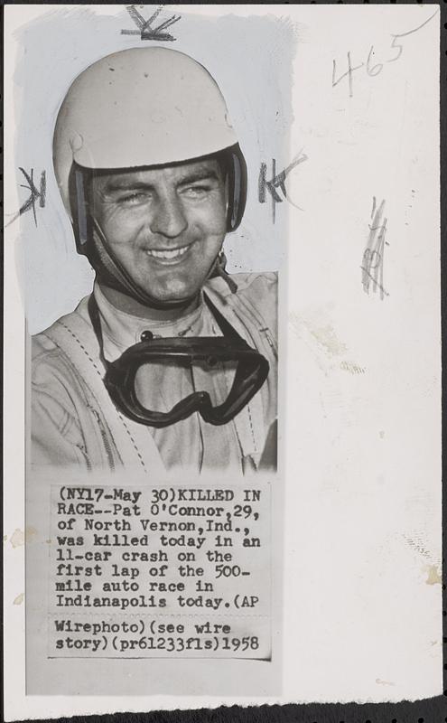 Killed in race