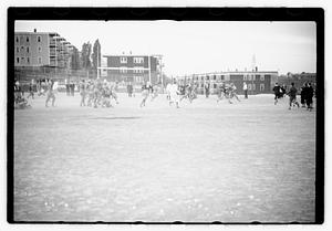 Football game, Ronan Park, Dorchester