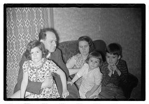 John B. and Maude Sanromá with children