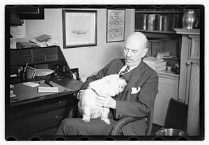 William B. Rogers of Sherborn, has show dogs
