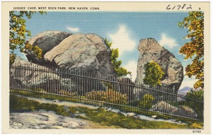 Judges' Cave, West Rock Park, New Haven, Conn.